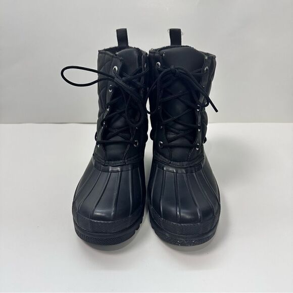 Sperry Top-Sider Quilted Waterproof Gosling Duck Boot, Black Sz 7 - Picture 2 of 13